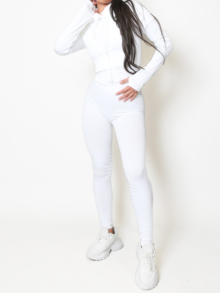 White workout jacket sale