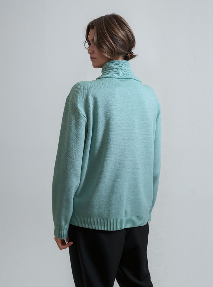 Mint Stripe Twinset Jumper