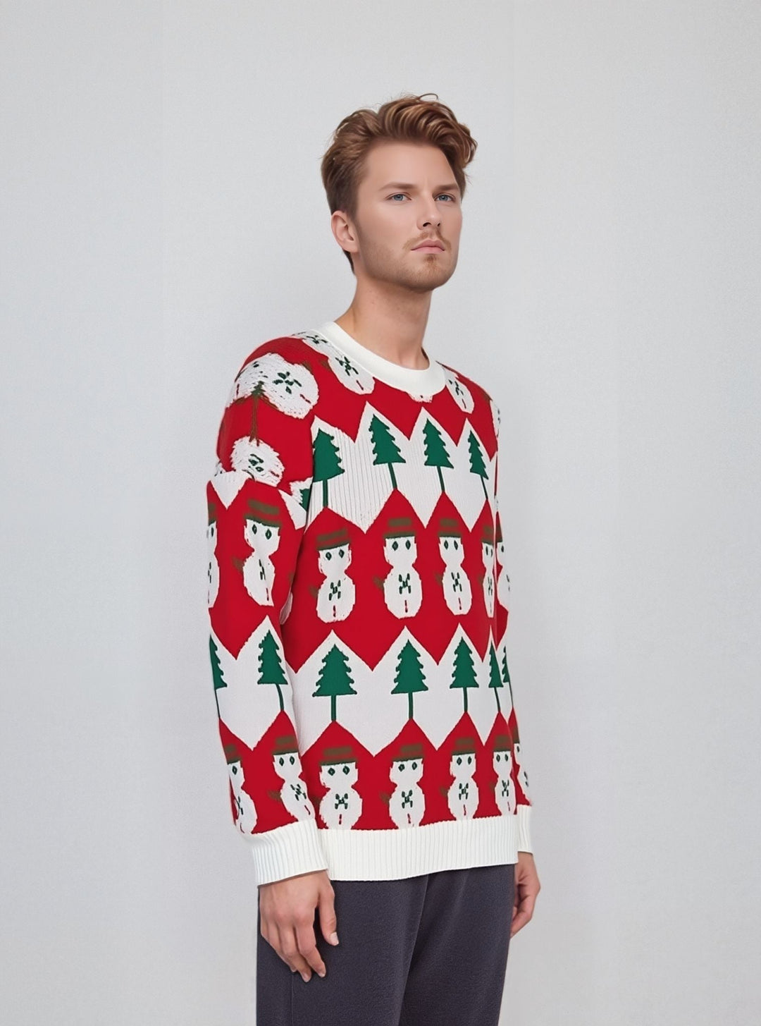 White Tree Novelty Christmas Jumper