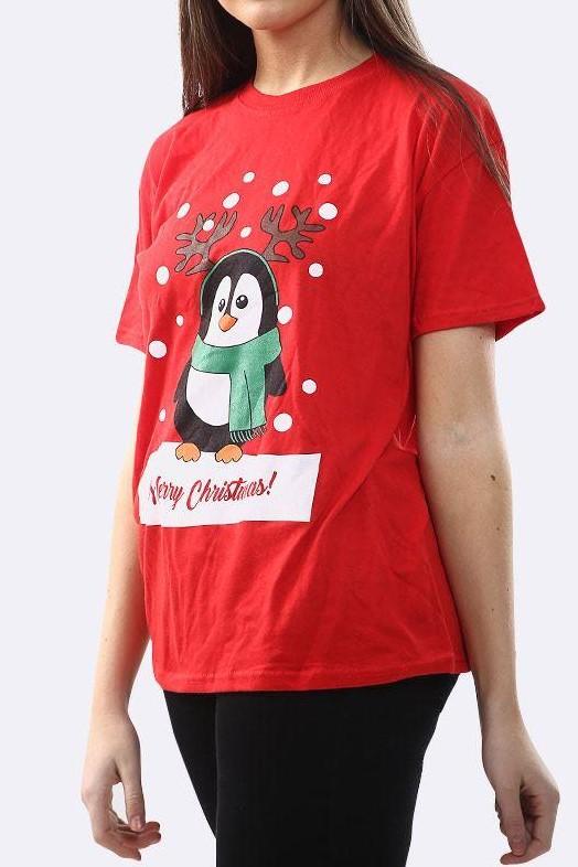 Red Robin 'Merry Christmas' T-Shirt