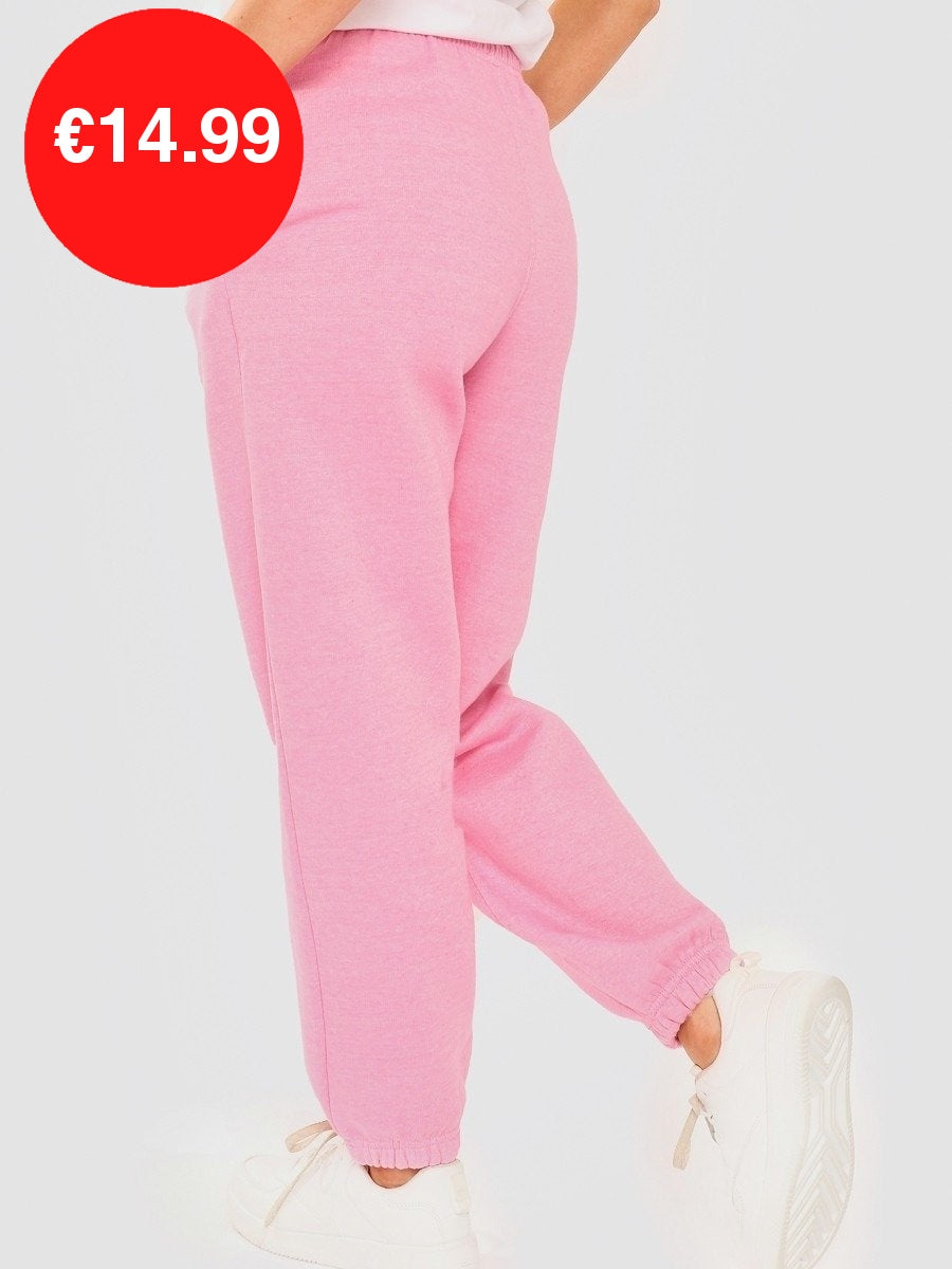 Pink Oversized  Joggers