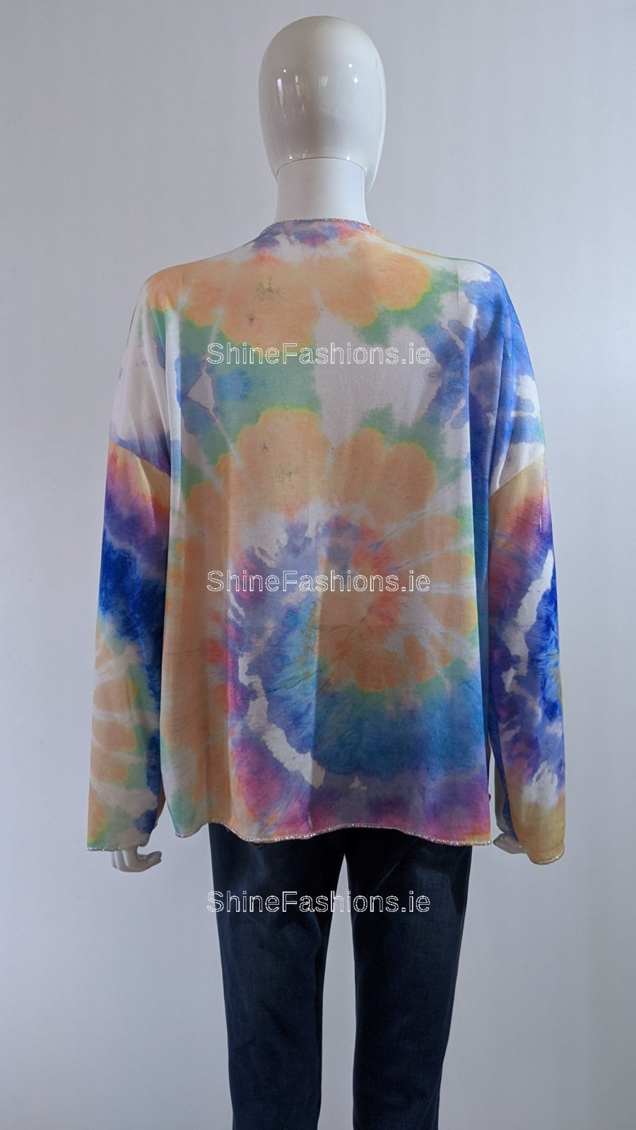 Tie Dye Swirl Tunic Top