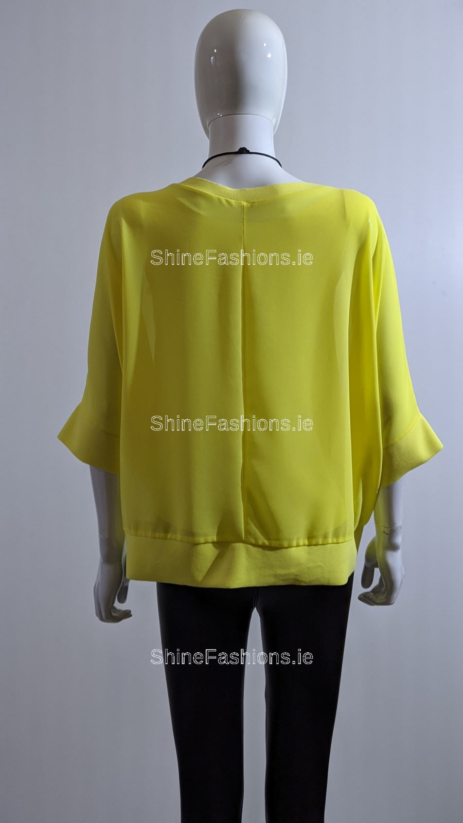 Yellow Necklace Loose Top